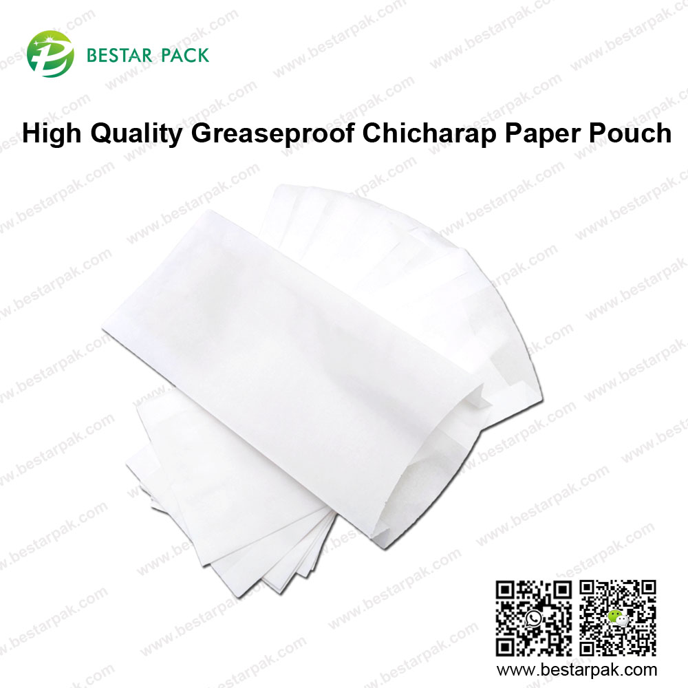 De-kalidad na Greaseproof Chicharap Paper Pouch