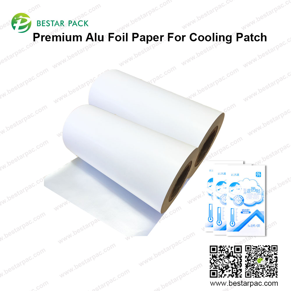 Premium Alu Foil Paper Para sa Cooling Patch