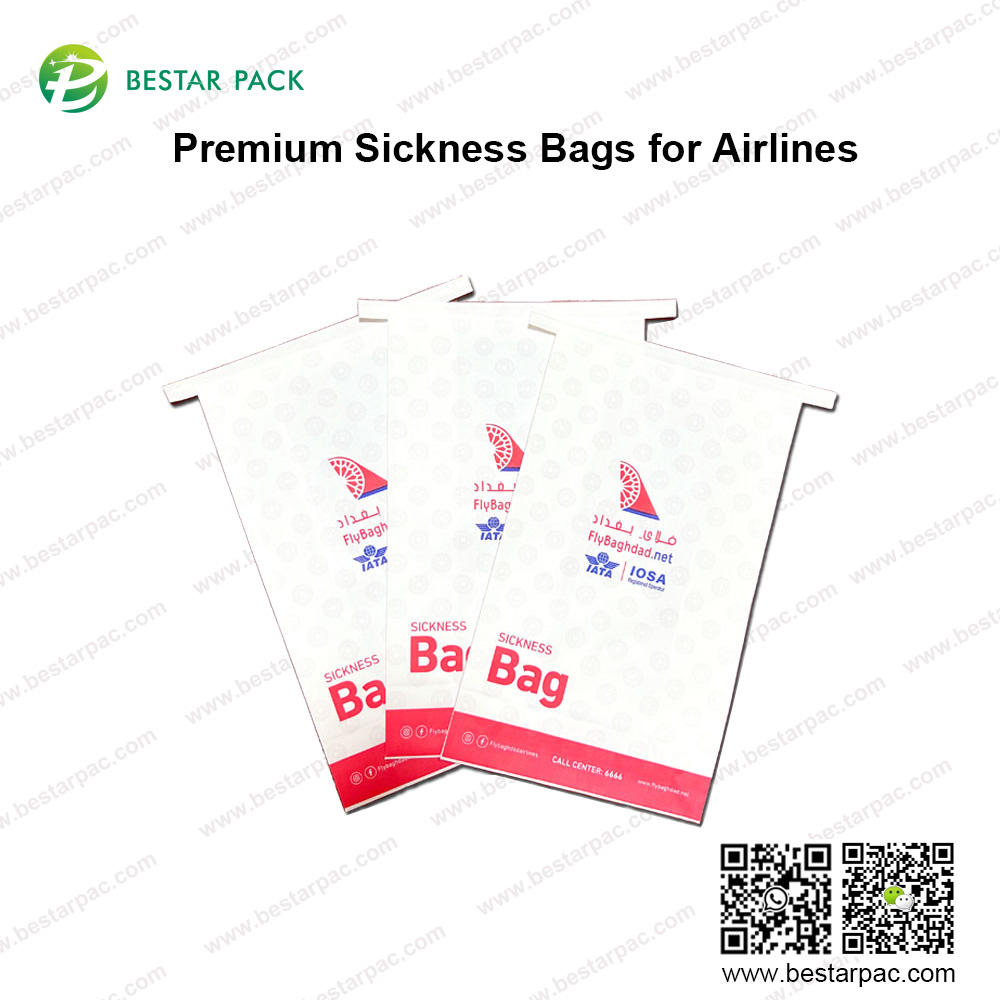 Premium Sickness Bags Para sa Mga Airlines